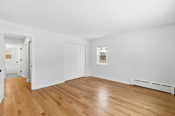 wooden floor in an empty room