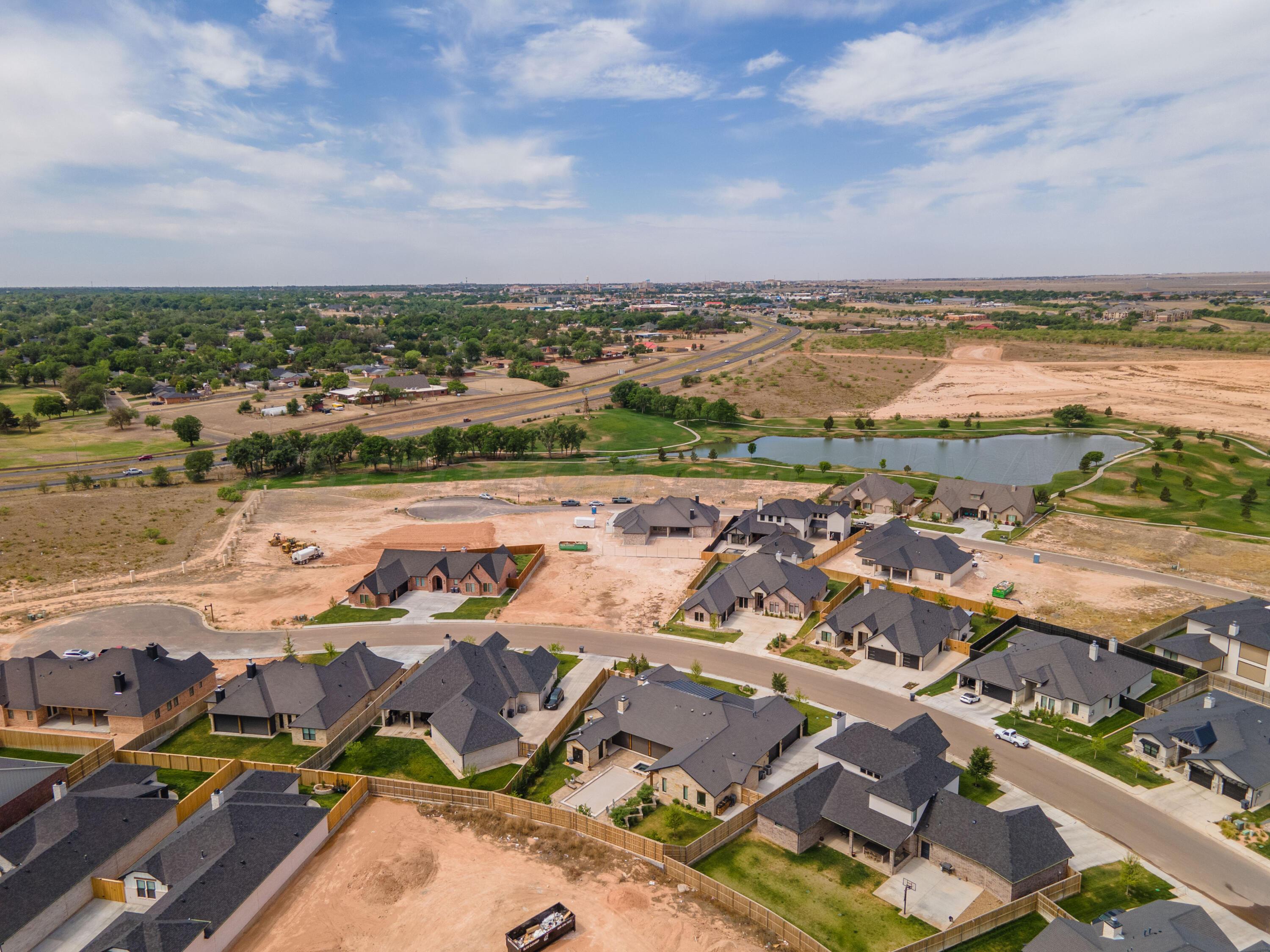 4508 South Rocking Chair Lane Amarillo, TX 79124 - Photo 46 of 48 an aerial view of residential building with outdoor space