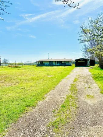 a view of an outdoor space and swimming pool