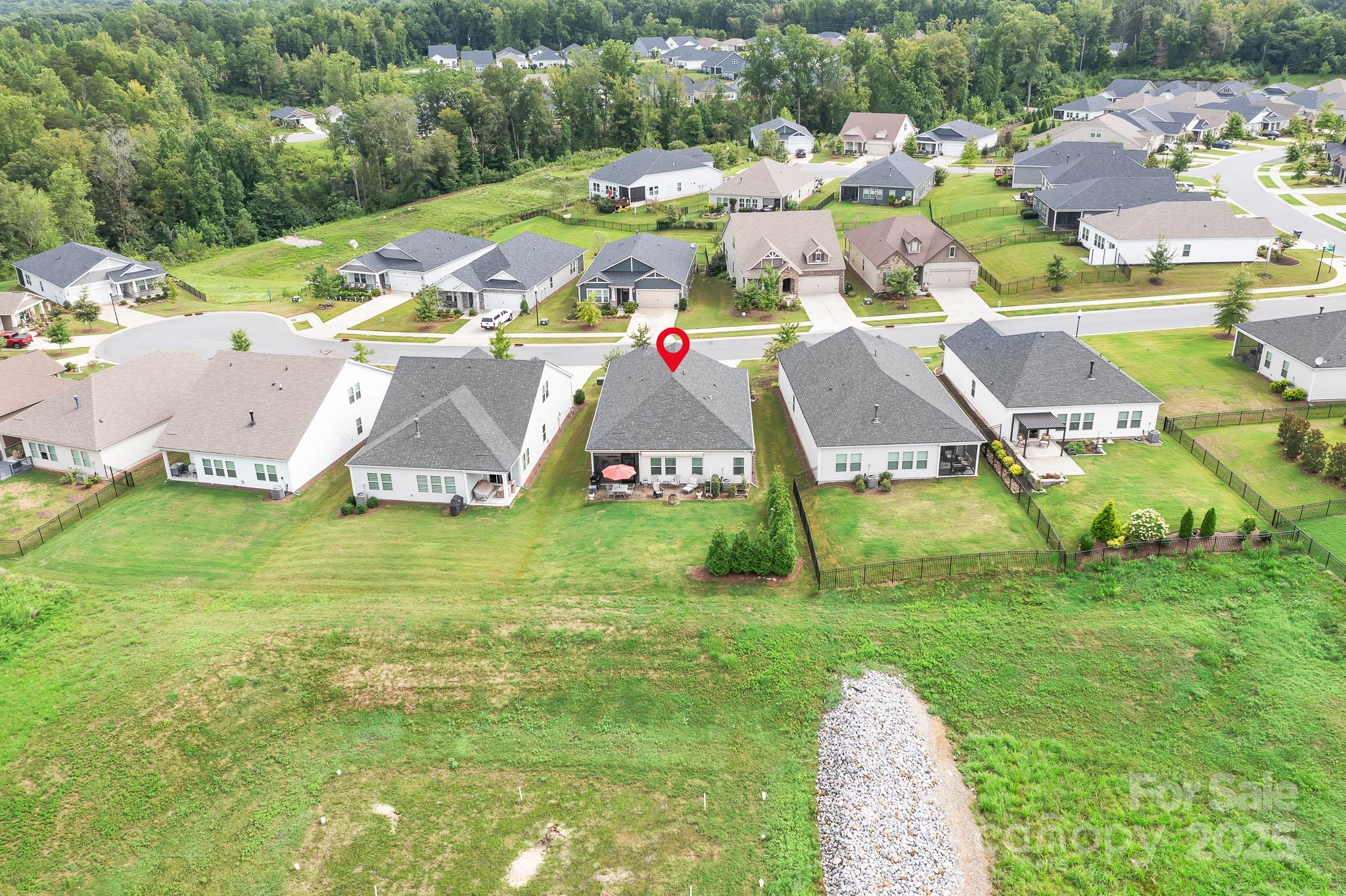1885 Lotus Lane Denver, NC 28037 - Photo 26 of 43 a aerial view of a house with a big yard