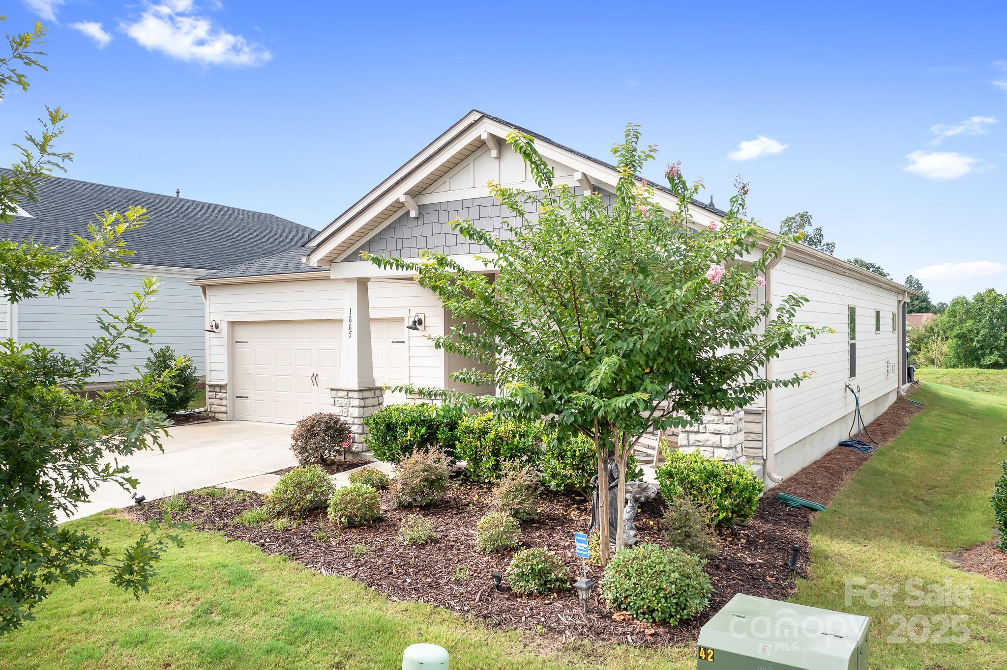 1885 Lotus Lane Denver, NC 28037 - Photo 37 of 43 a front view of a house with garden