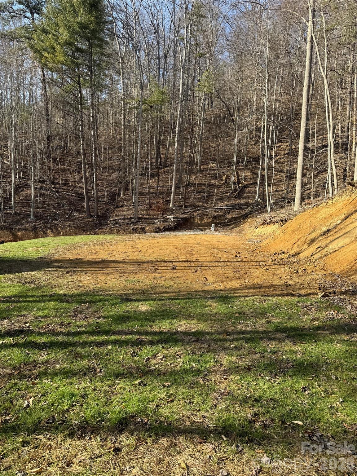 890 Fisher Branch Road Marshall, NC 28753 - Photo 9 of 23 a view of a backyard with wooden fence