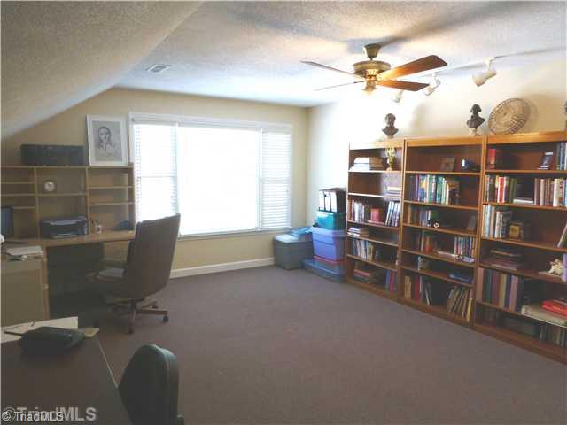 3810 Pinetop Road Greensboro, NC 27410 - Photo 14 of 16 Bonus. Large bonus room used as a home office.