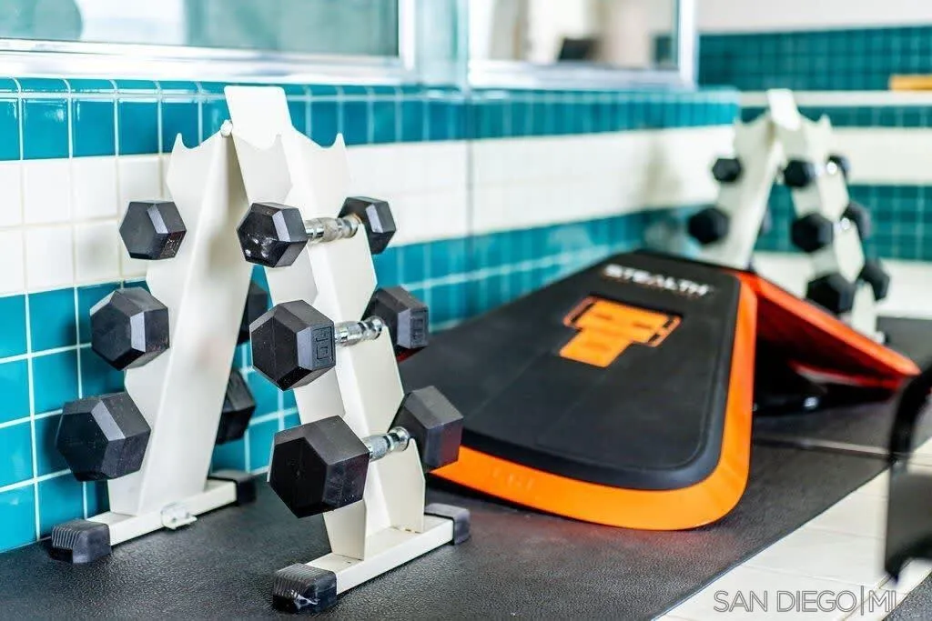 2110 Locust Street San Diego, CA 92106 - Photo 12 of 48 an aerial view of a fireplace and painted walls