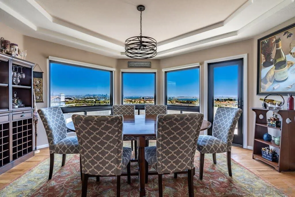 2110 Locust Street San Diego, CA 92106 - Photo 45 of 48 a view of a dining room with furniture window and wooden floor