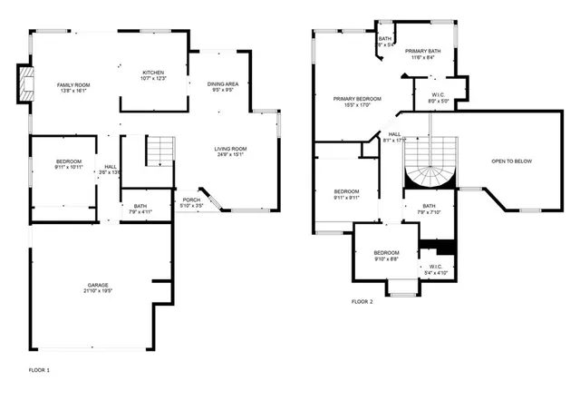 a picture of floor plan