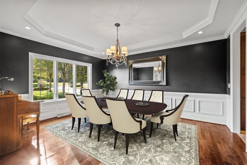312 Cambridge Drive Mars, PA 16046 - Photo 4 of 50 a view of a dining room with furniture window and outside view