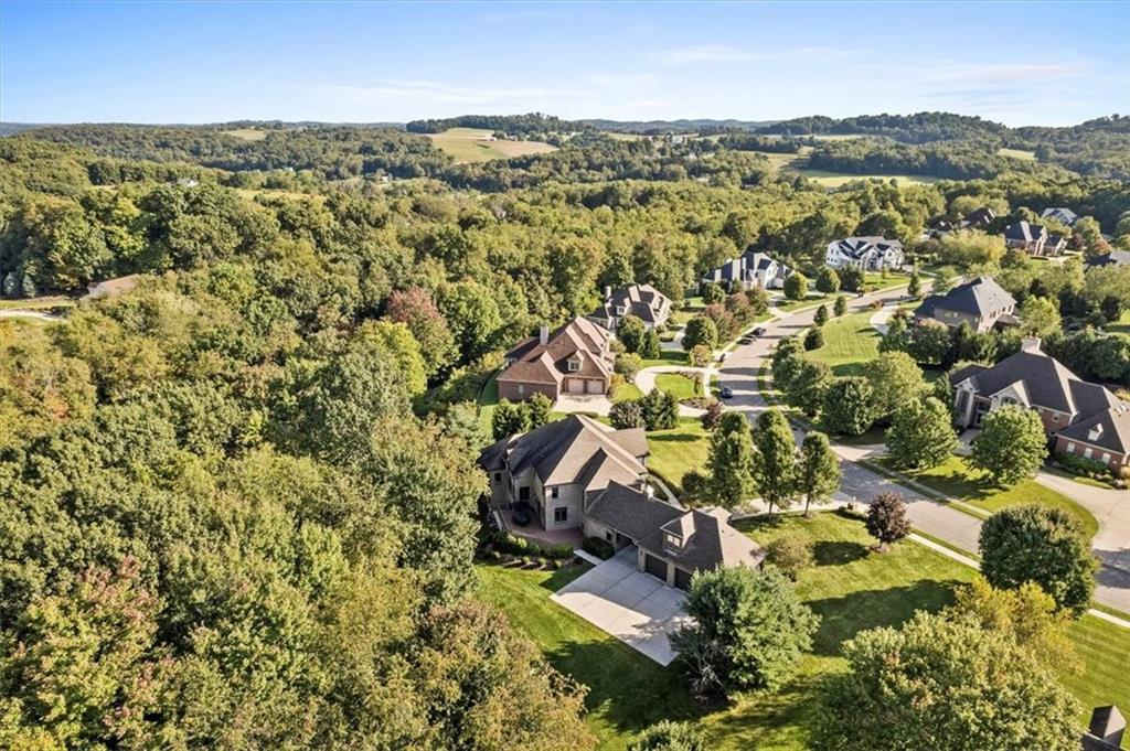 312 Cambridge Drive Mars, PA 16046 - Photo 47 of 50 an aerial view of residential house with parking space