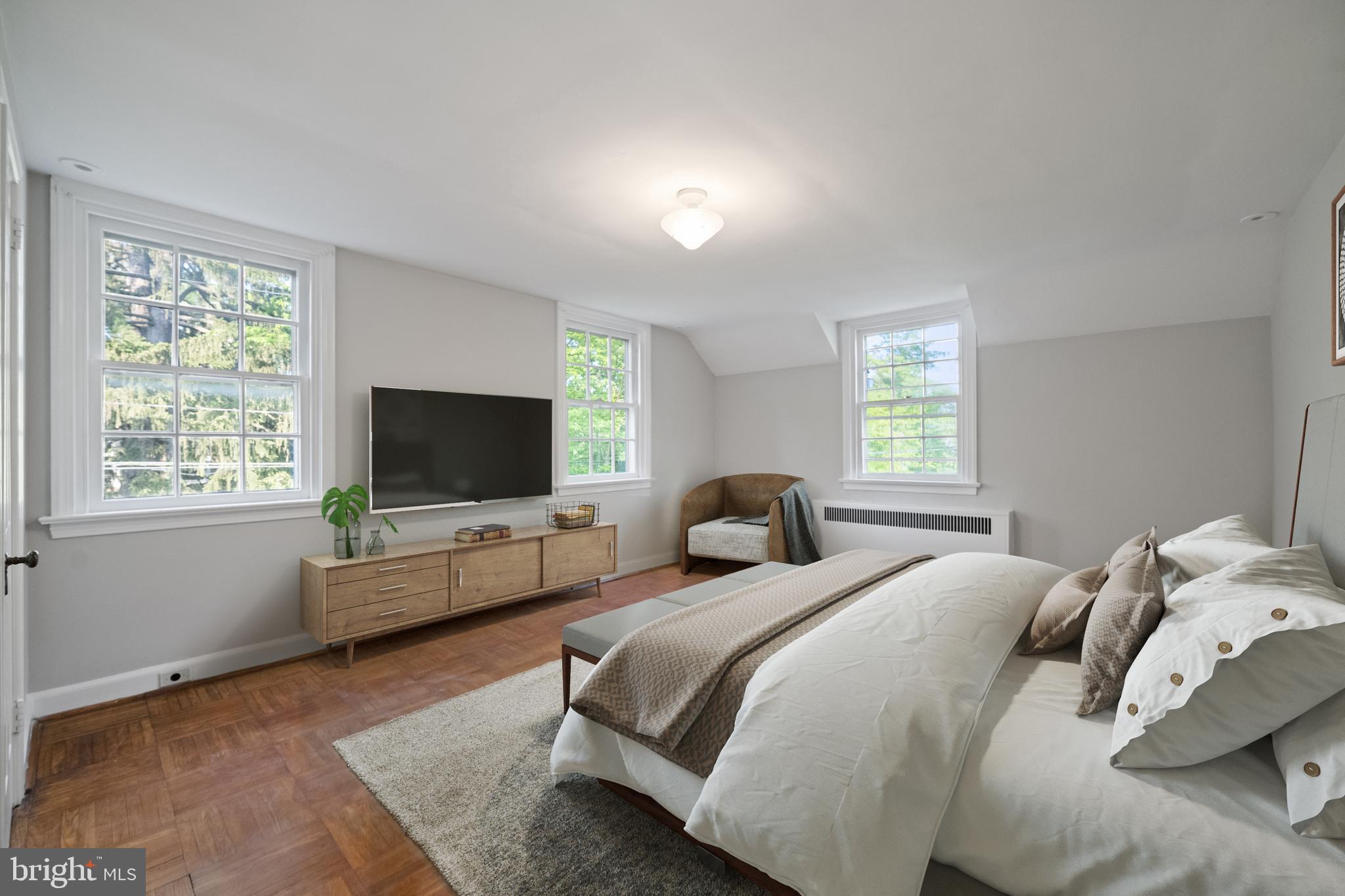 213 East Rose Valley Road Wallingford, PA 19086 - Photo 15 of 33 Bedroom - Virtually Staged
