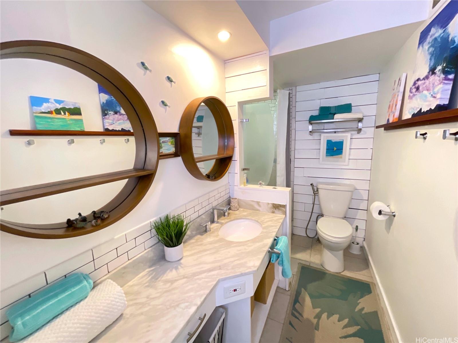 500 Lunalilo Home Road, Unit 14C Honolulu, HI 96825 - Photo 13 of 25 Guest Bathroom