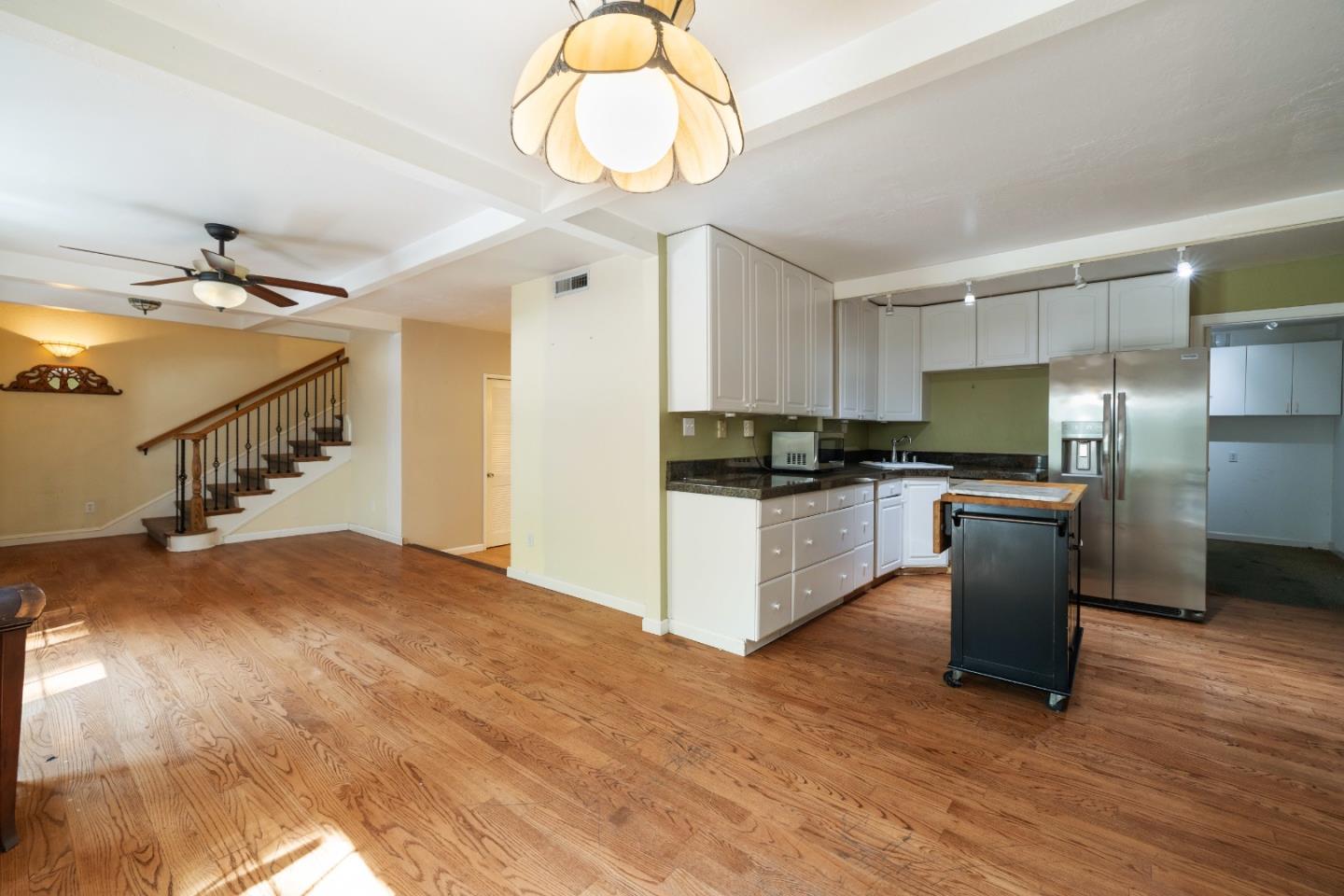 600 Cook Way Ben Lomond, CA 95005 - Photo 4 of 85 a kitchen with a refrigerator and a stove top oven