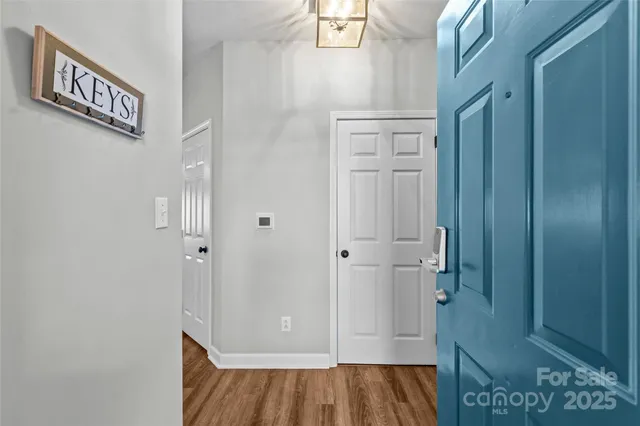 a view of walk in closet