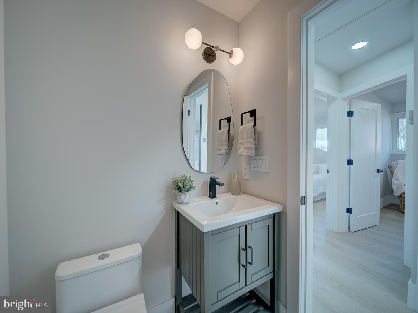 2906 Radius Road Silver Spring, MD 20902 - Photo 15 of 43 a bathroom with a sink toilet and shower