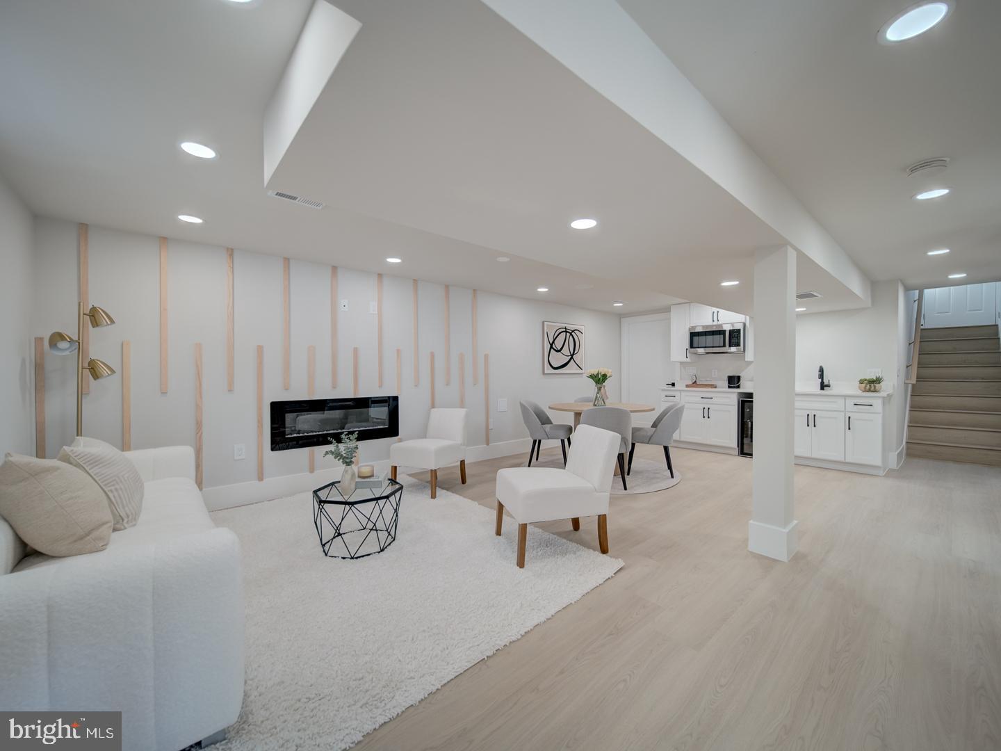 2906 Radius Road Silver Spring, MD 20902 - Photo 25 of 43 a living room with furniture and view of kitchen