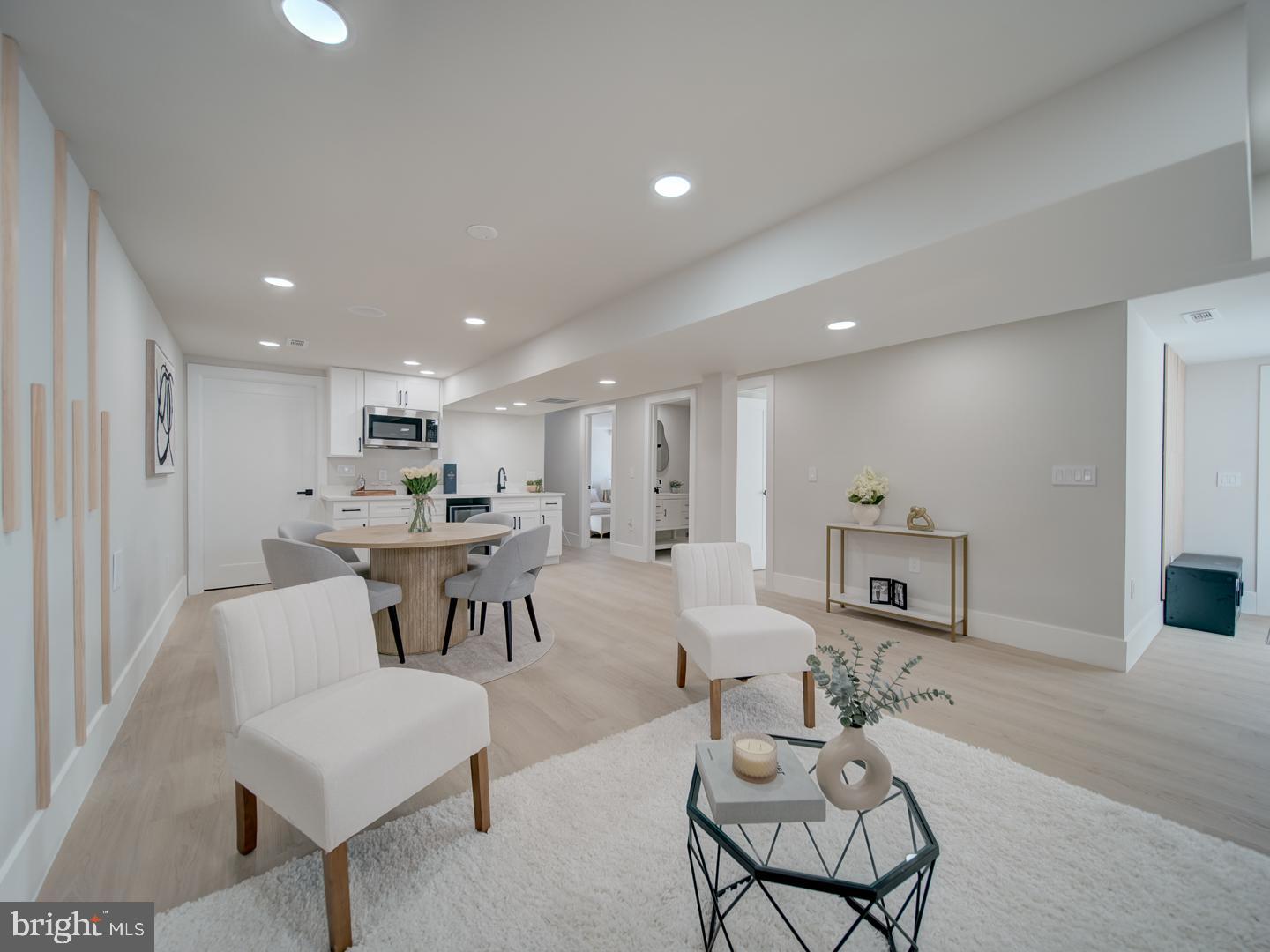 2906 Radius Road Silver Spring, MD 20902 - Photo 28 of 43 a living room with furniture kitchen and a table