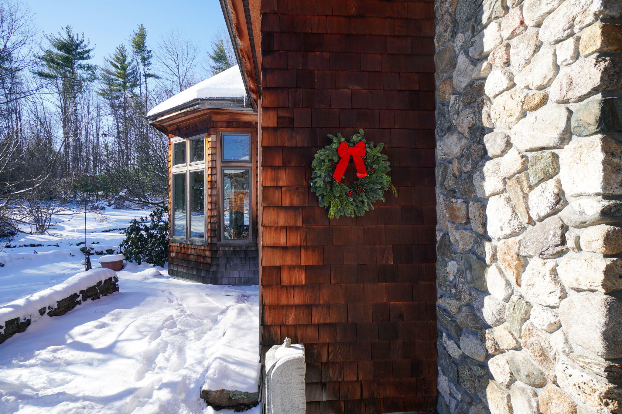 255 Dunn Road Norway, ME 04268 - Photo 4 of 46 Side of house leading to front door