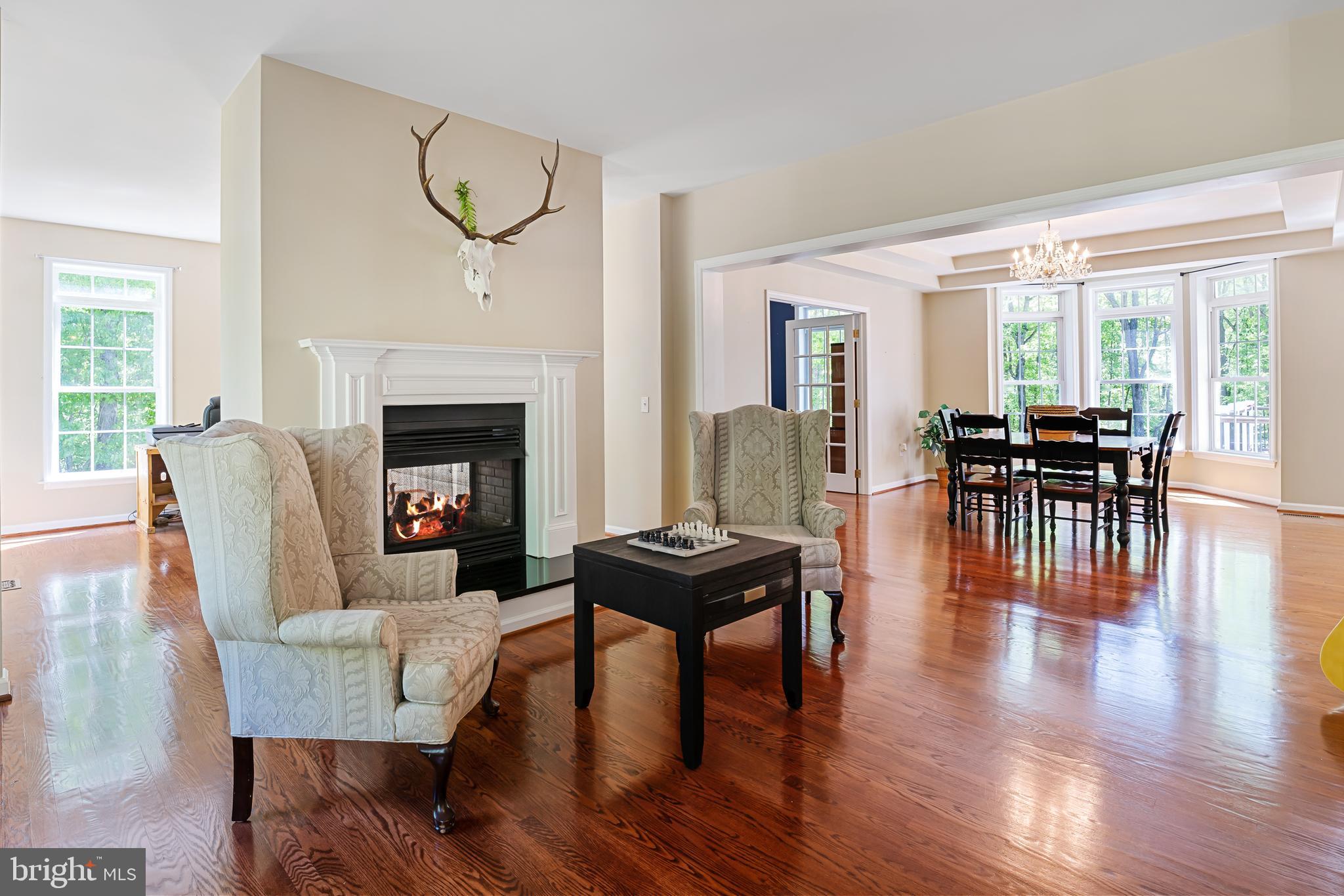 9361 Keyser Road Nokesville, VA 20181 - Photo 46 of 83 Oversized formal living room with 2 sided firepla