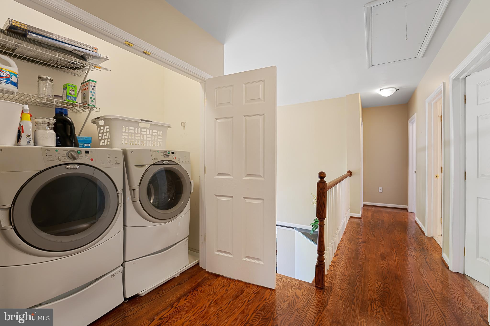9361 Keyser Road Nokesville, VA 20181 - Photo 61 of 83 Bedroom level laundry on upper level