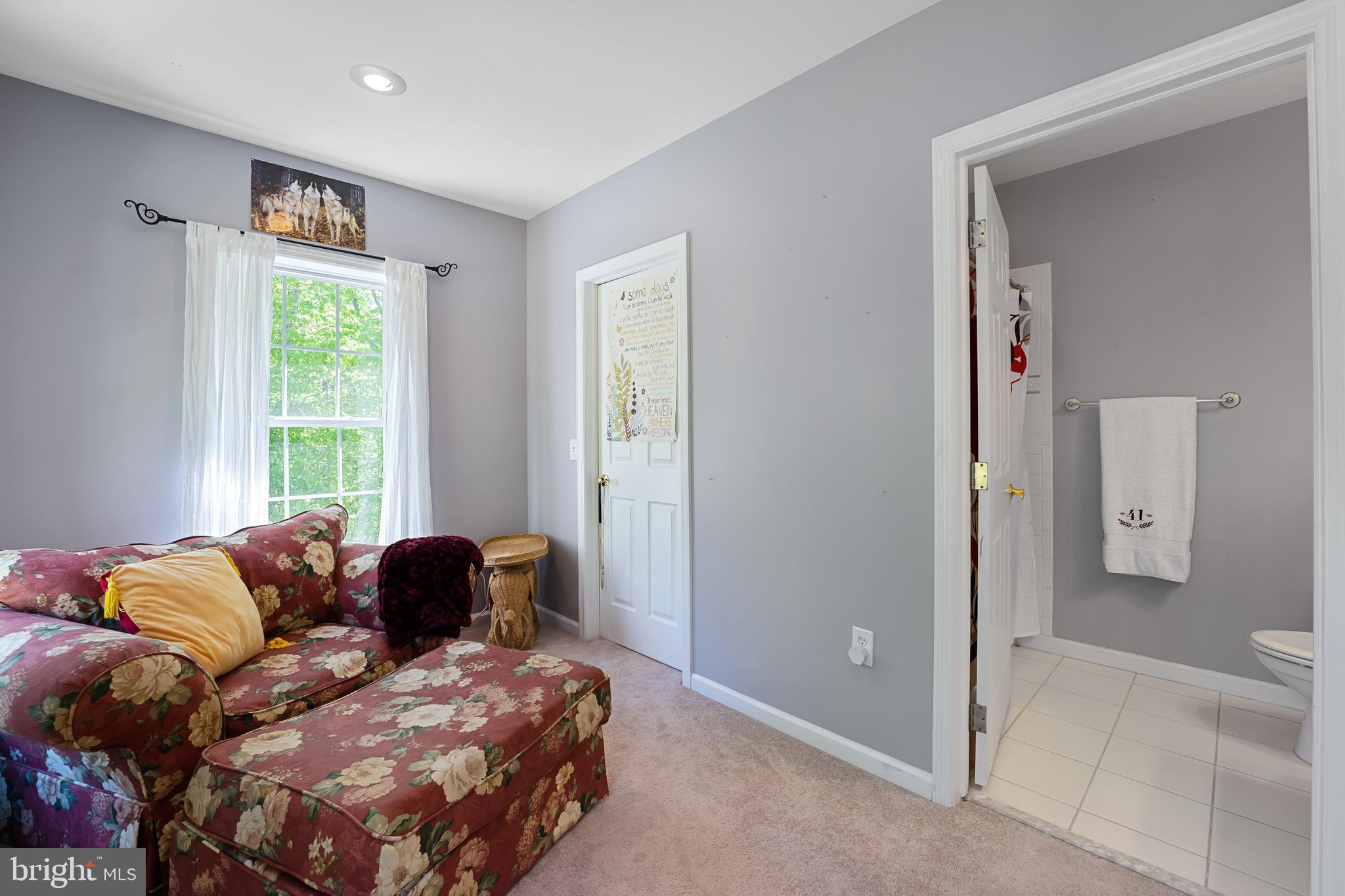 9361 Keyser Road Nokesville, VA 20181 - Photo 68 of 83 Bedroom suite #3 with sitting area & private bath