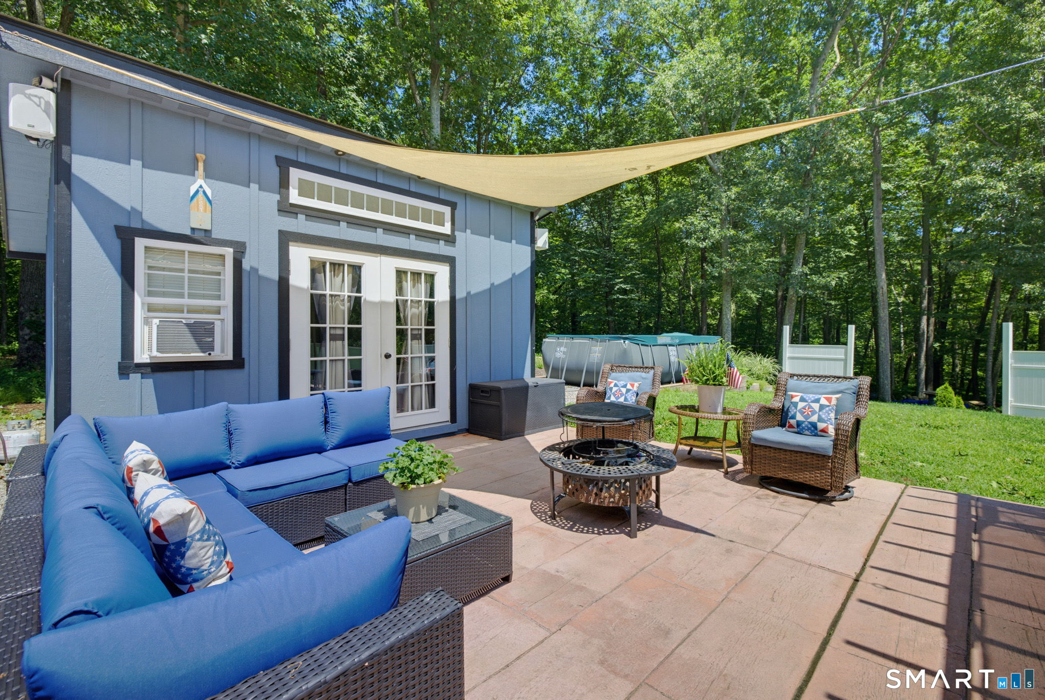 49 Old Acres Road East Haddam, CT 06469 - Photo 8 of 40 Outdoor shed with tranquil private sauna