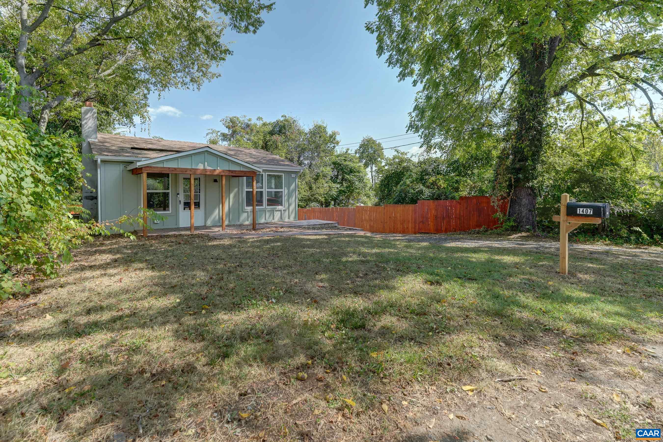 1407 Florence Road Charlottesville, VA 22902 - Photo 31 of 37 a front view of a house with a yard