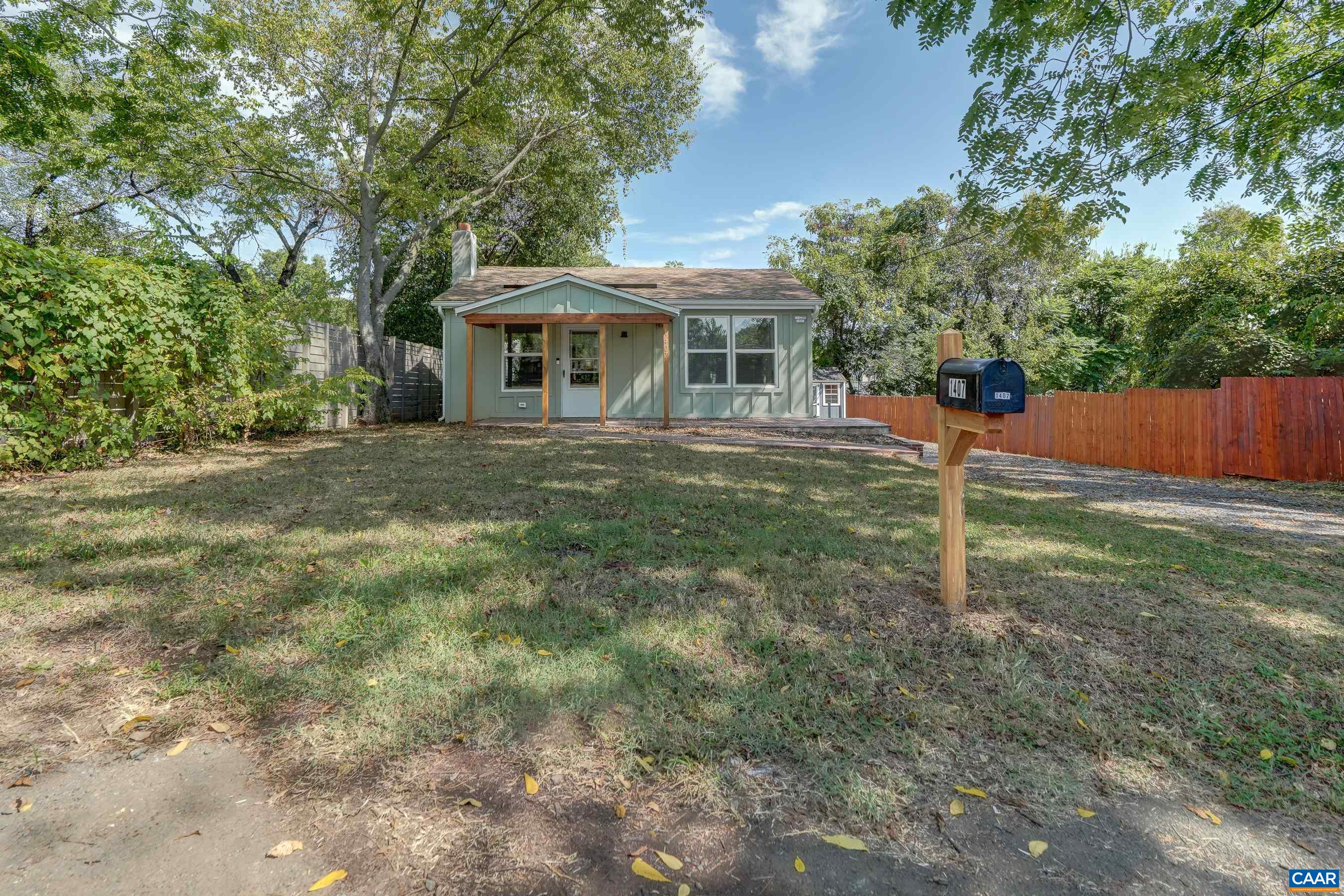 1407 Florence Road Charlottesville, VA 22902 - Photo 32 of 37 a front view of house with yard and trees