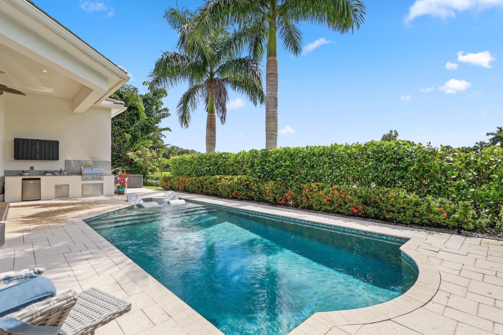 2530 Northwest 71st Street Boca Raton, FL 33496 - Photo 38 of 94 Private pool oasis