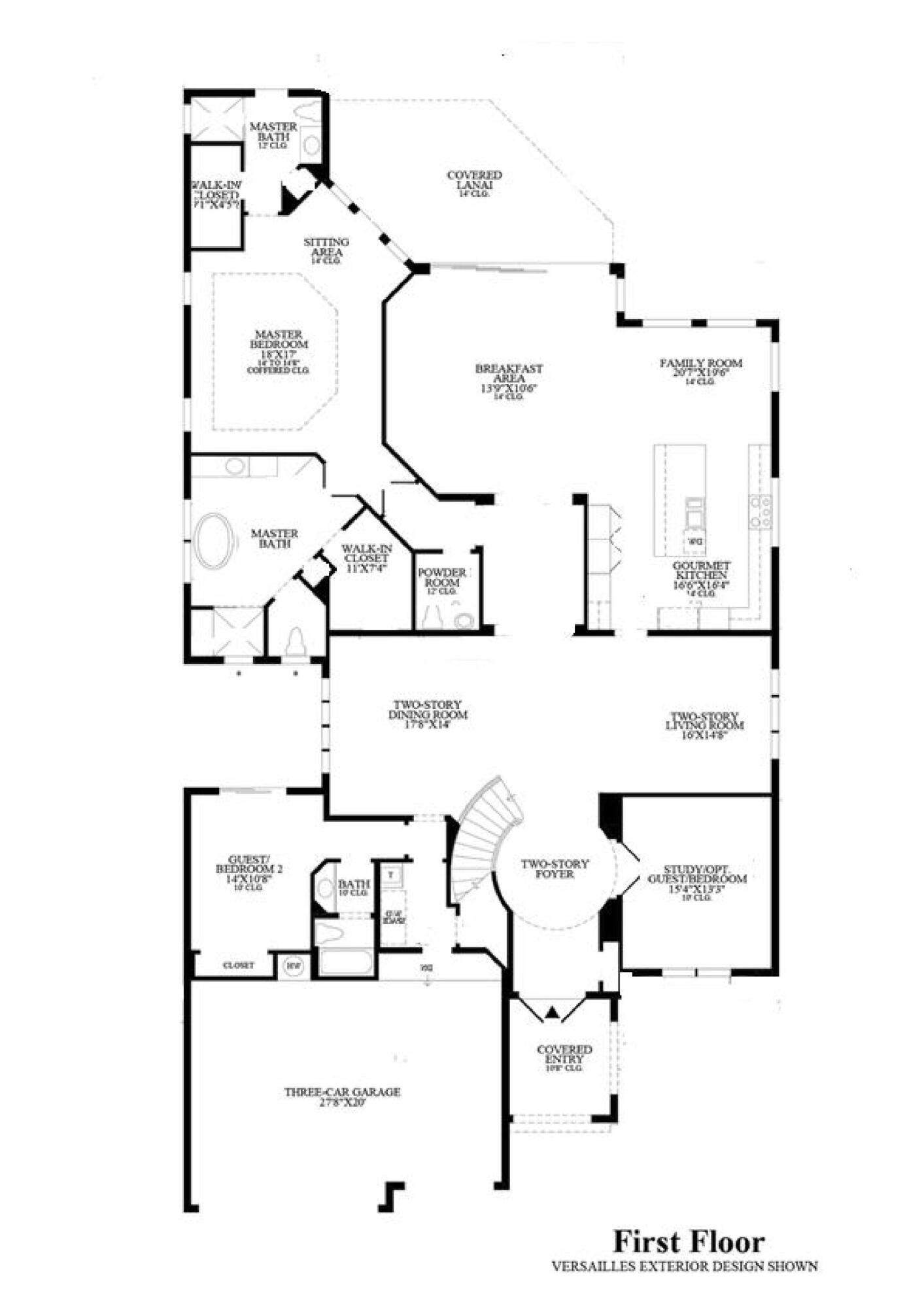2530 Northwest 71st Street Boca Raton, FL 33496 - Photo 94 of 94 Floor Plan