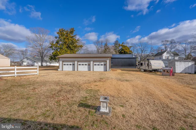 a bird view of a house
