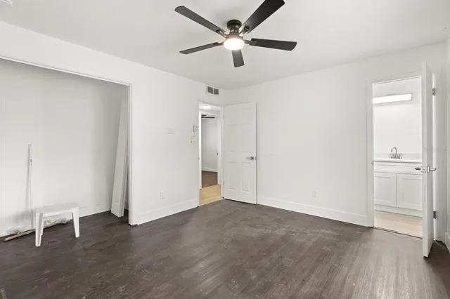 wooden floor in an empty room