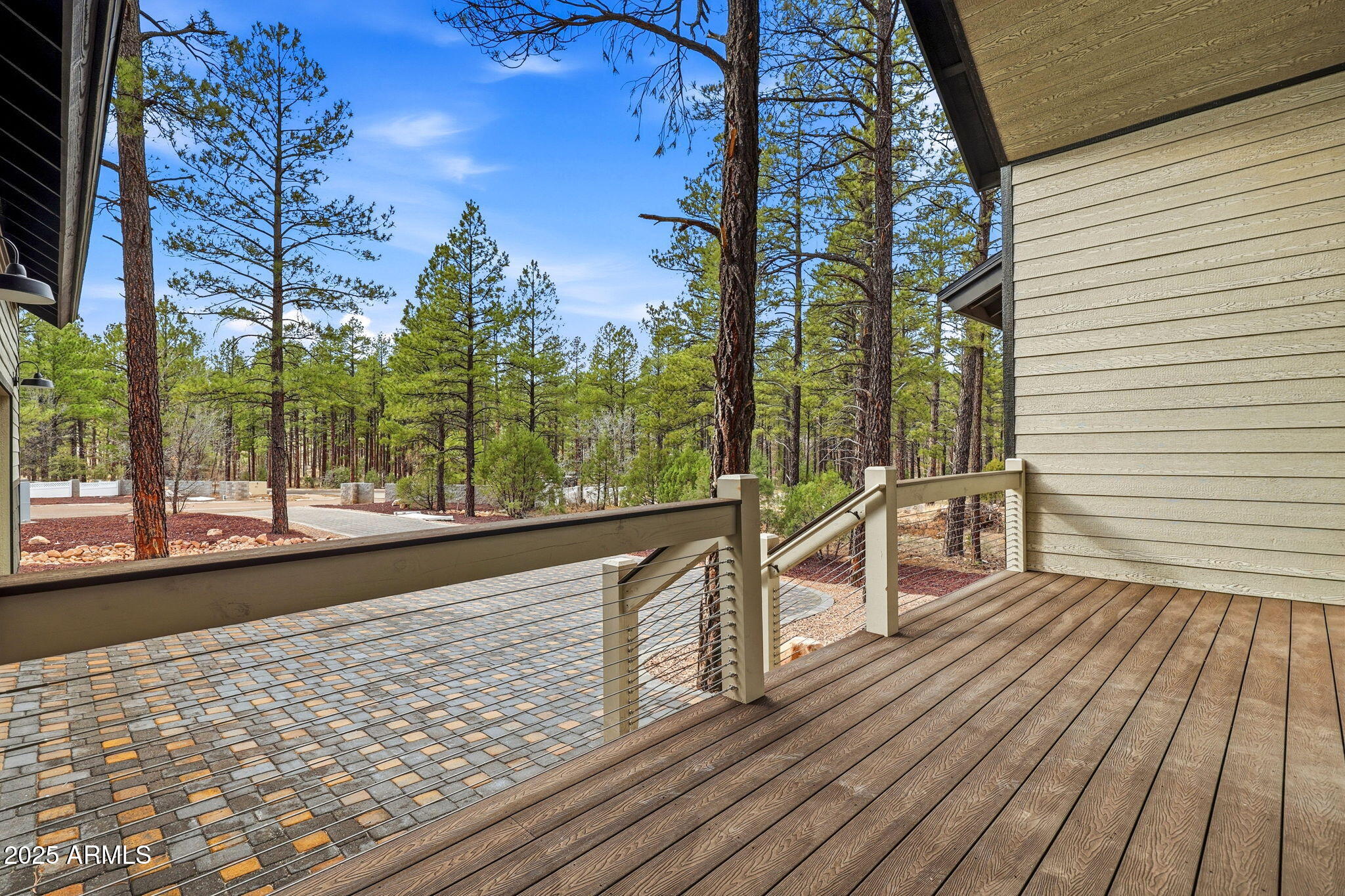 2400 West Bench Road Show Low, AZ 85901 - Photo 3 of 37 a view of a balcony with wooden floor and outdoor space