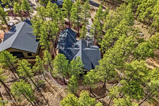 front view of a house with a tree
