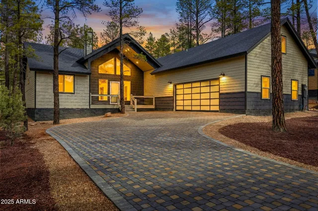 a house view with a outdoor space