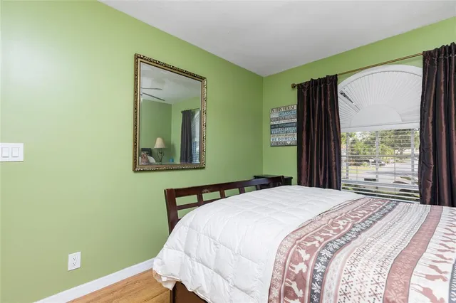 a house view with a backyard space