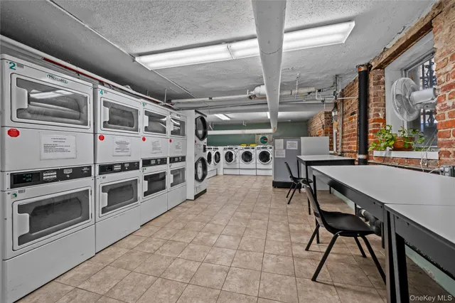 a view of an empty room with windows