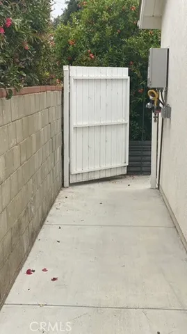 a view of a small space