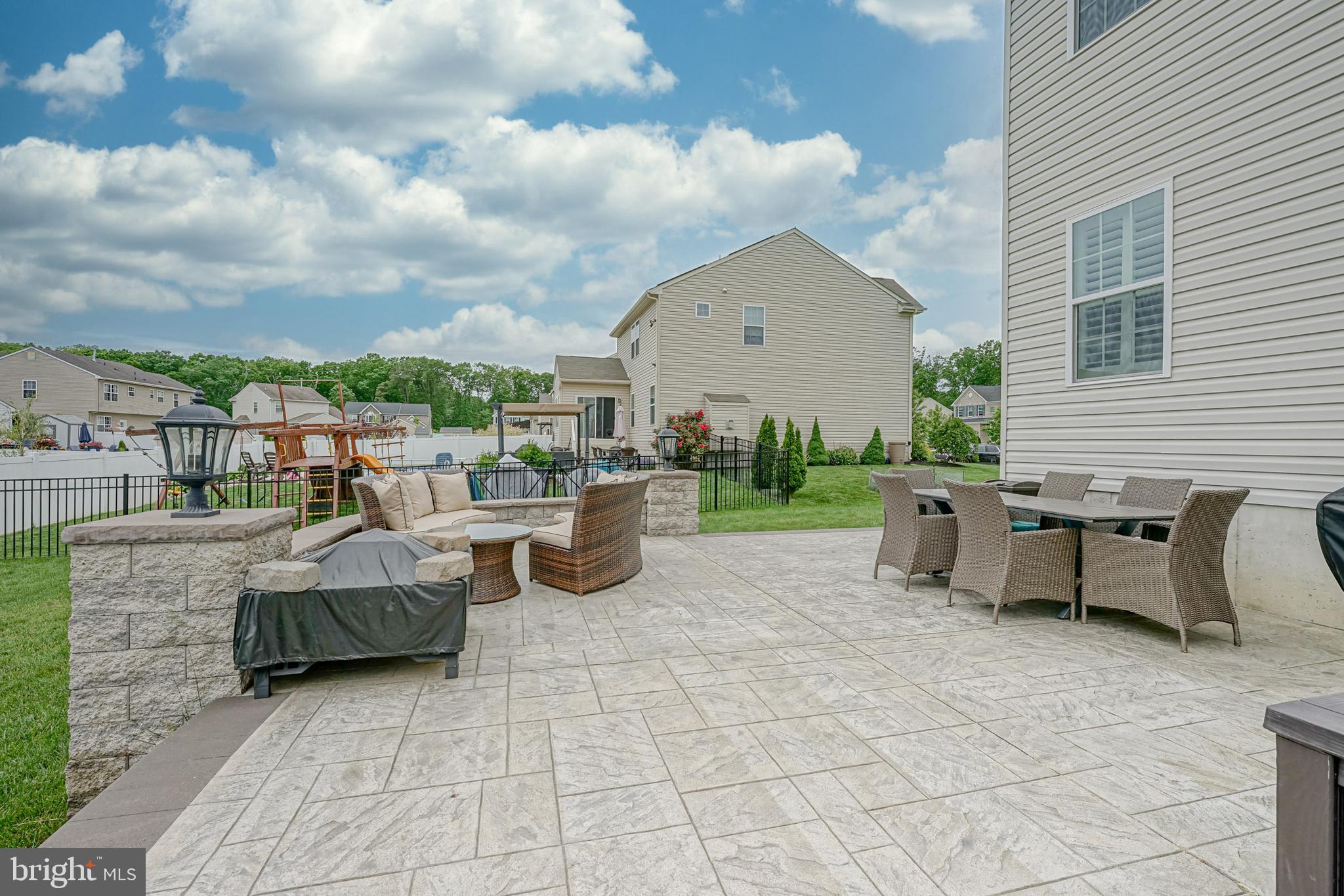 259 Staggerbush Road Williamstown, NJ 08094 - Photo 35 of 38 Stamp Concrete Patio