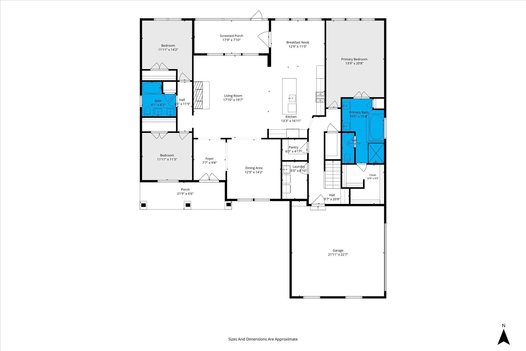 23523 Travis Stock Street Foley, AL 36535 - Photo 44 of 45 Floor plan