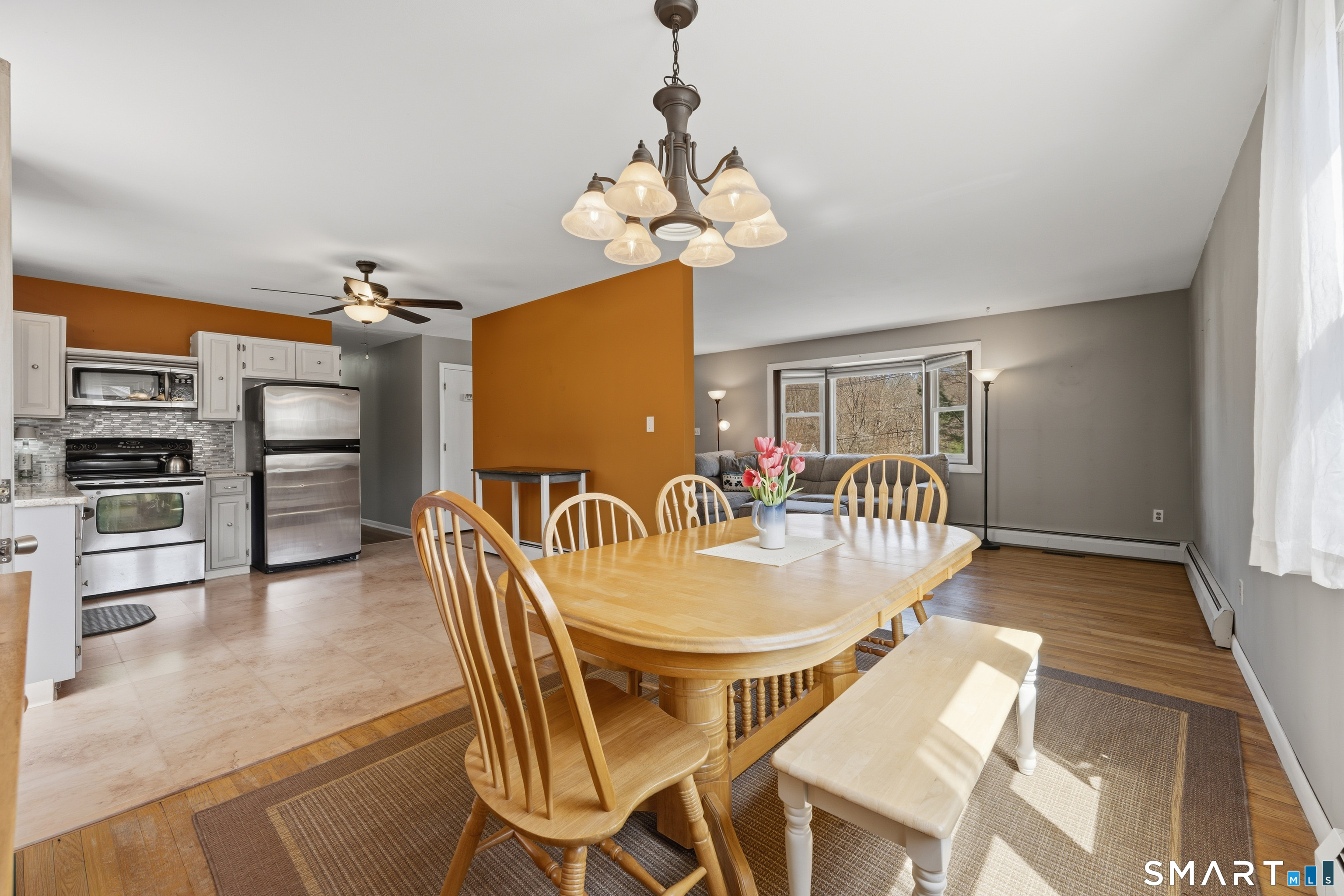 114 Beacon Valley Road Beacon Falls, CT 06403 - Photo 13 of 38 a dining room with furniture and chandelier
