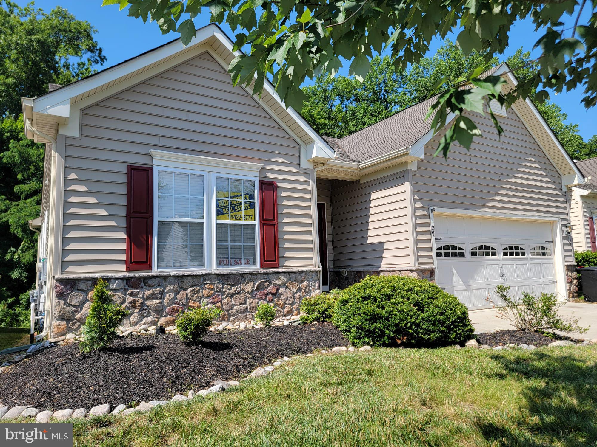 29 Hearthstone Boulevard Pemberton, NJ 08068 - Photo 17 of 17 a front view of a house with a yard