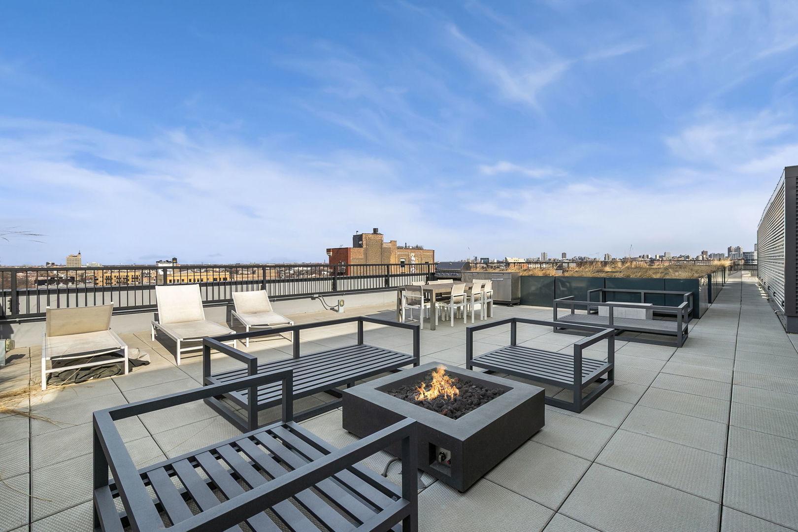1648 West Division Street, Unit 703 Chicago, IL 60622 - Photo 37 of 41 a view of a terrace with sitting area
