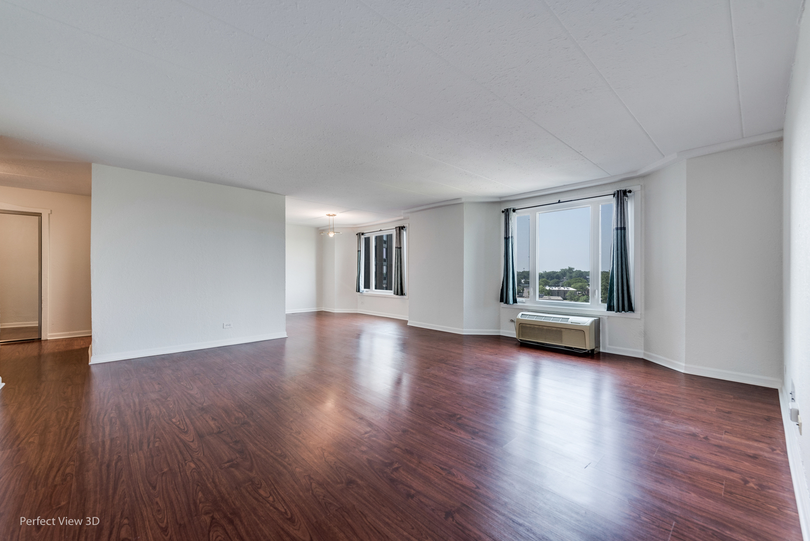 1 Renaissance Place, Unit 622 Palatine, IL 60067 - Photo 8 of 22 a view of livingroom with hardwood floor and window