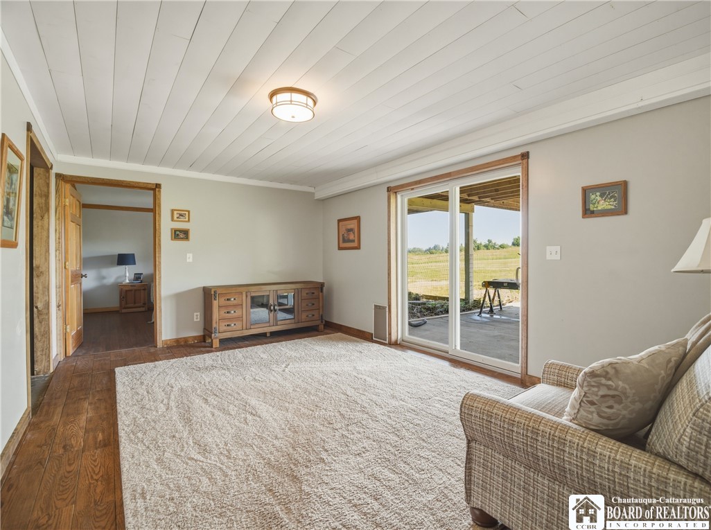 1546 Swede Road Harmony, NY 14710 - Photo 39 of 49 Lower level family room...walkout the patio
