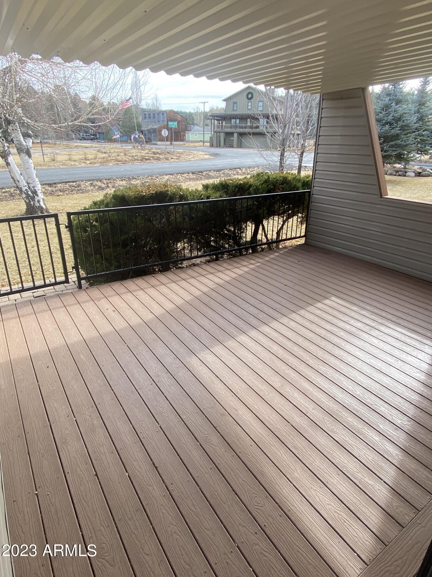 17980 Walapai Road, Unit 19A Munds Park, AZ 86017 - Photo 4 of 32 a view of a balcony with an outdoor space