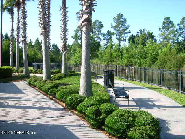 2124 Pond Spring Way Fleming Island, FL 32003 - Photo 56 of 56 a garden view with a fountain