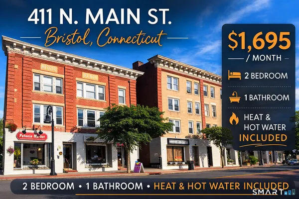 $1,695 | 411 North Main Street, Unit 15, Bristol, CT 06010