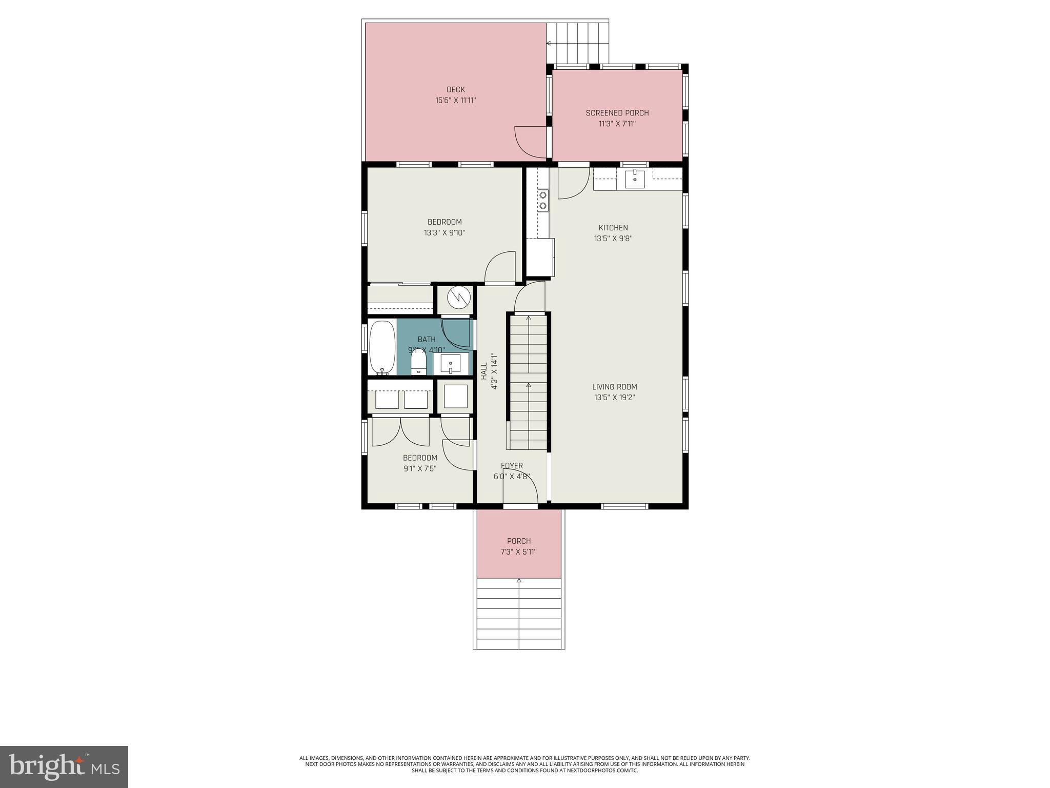 9135 Cuckold Point Road Sparrows Point, MD 21219 - Photo 42 of 44 a picture of floor plan