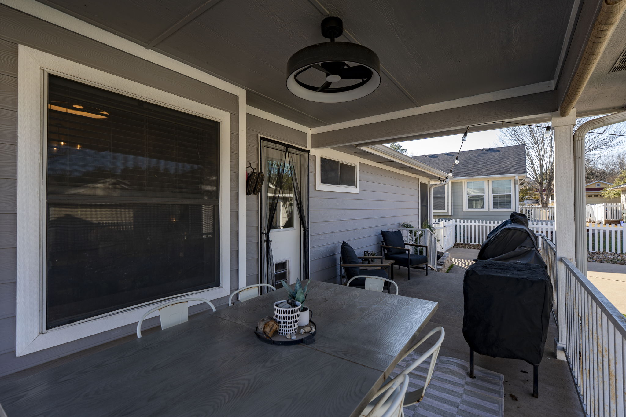 175 Wetzel Kyle, TX 78640 - Photo 22 of 40 Covered back patio which is extended