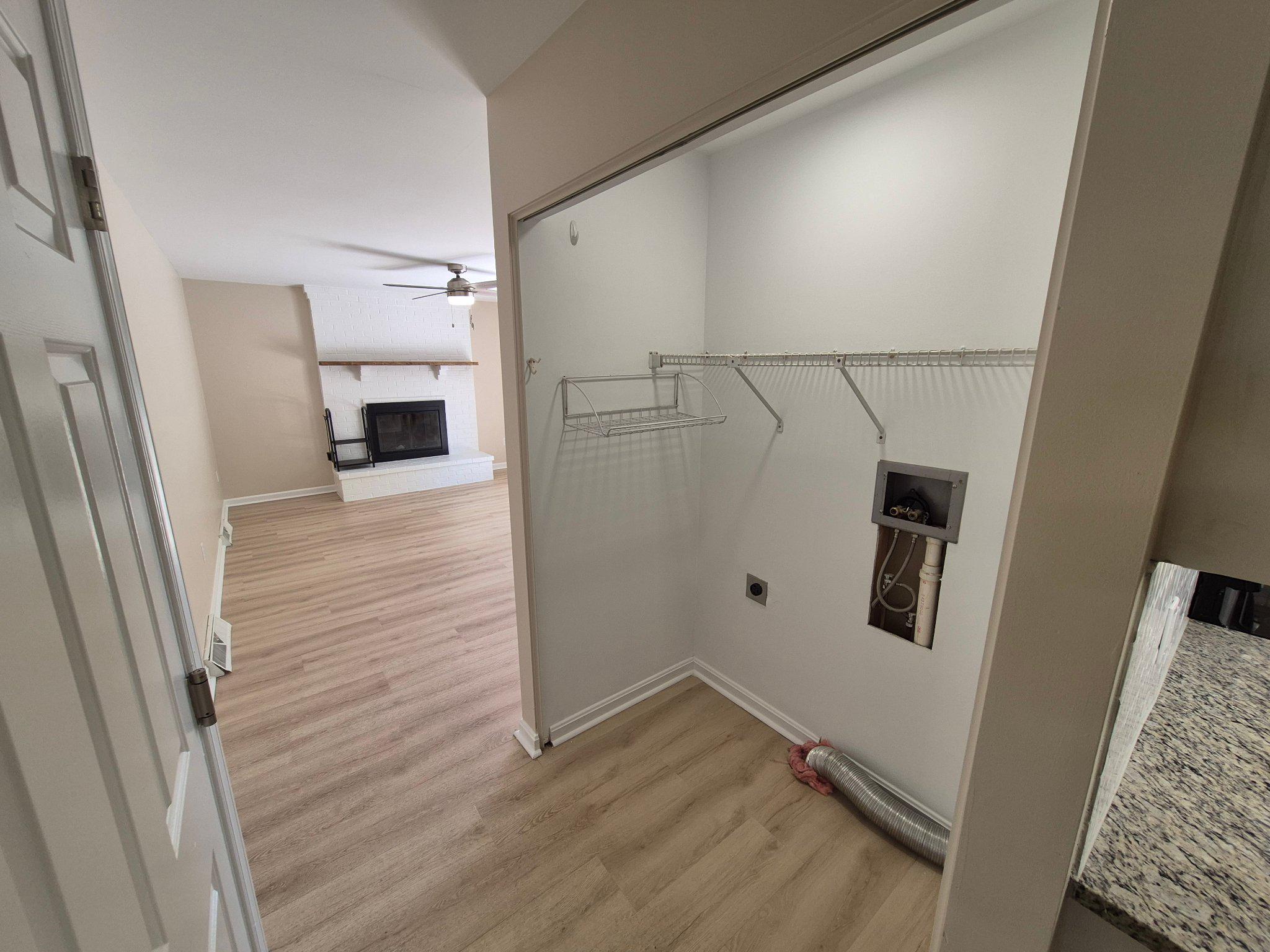 1406 Princeton Road Mechanicsburg, PA 17050 - Photo 25 of 53 a view of a storage and utility room with wooden floor