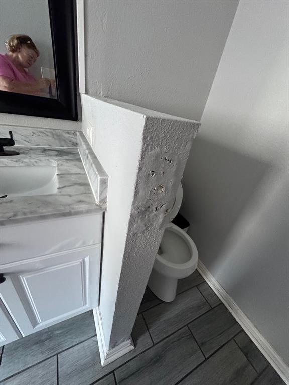 10025 Long Rifle Drive Fort Worth, TX 76108 - Photo 26 of 28 a bathroom with a sink and a mirror